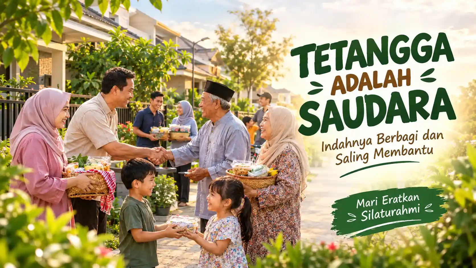 tetangga adalah saudara terdekat